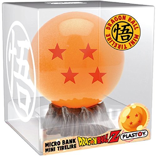 Plastoy Dragon Ball Z Hucha Bola De PláStico, 8 A 99 AñOs, Multicolor (Ply00080060)
