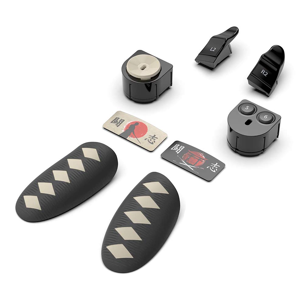 Mando ps4 Controles Thrustmaster Eswap Fighting Pack Oscuro ( PS4/PC) - 6 módulos adicionales