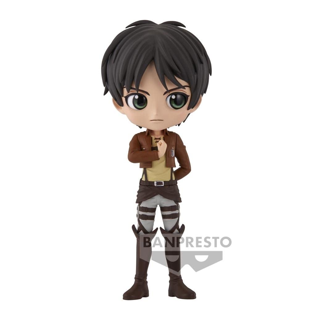 Banpresto Figura Q Posket Eren Yeager Attack On Titan Volumen 2 14cm Bp19659 Multicolor