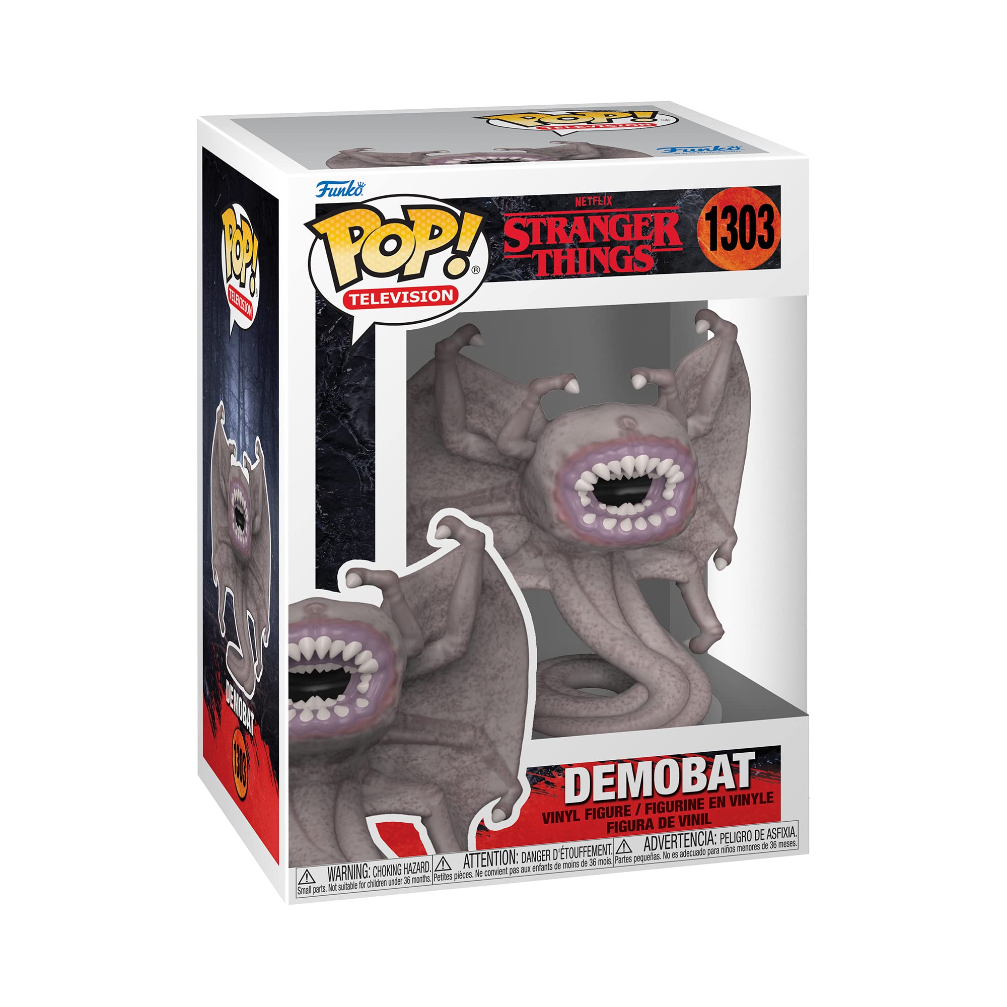 Funko Pop! Tv: Stranger Things - Demobat - Figura De Vinilo Coleccionable - Idea De Regalo- Mercancia Oficial - Juguetes Para NiñOs Y Adultos - Tv Fans - MuñEco Para Coleccionistas Y ExposicióN