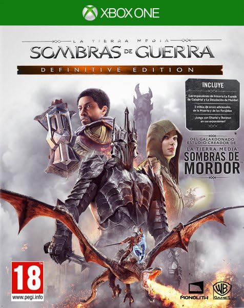 Sombras De Guerra Definitive Edition [PS4/Xbox One/PC] [PAL ESP] - Nuevo