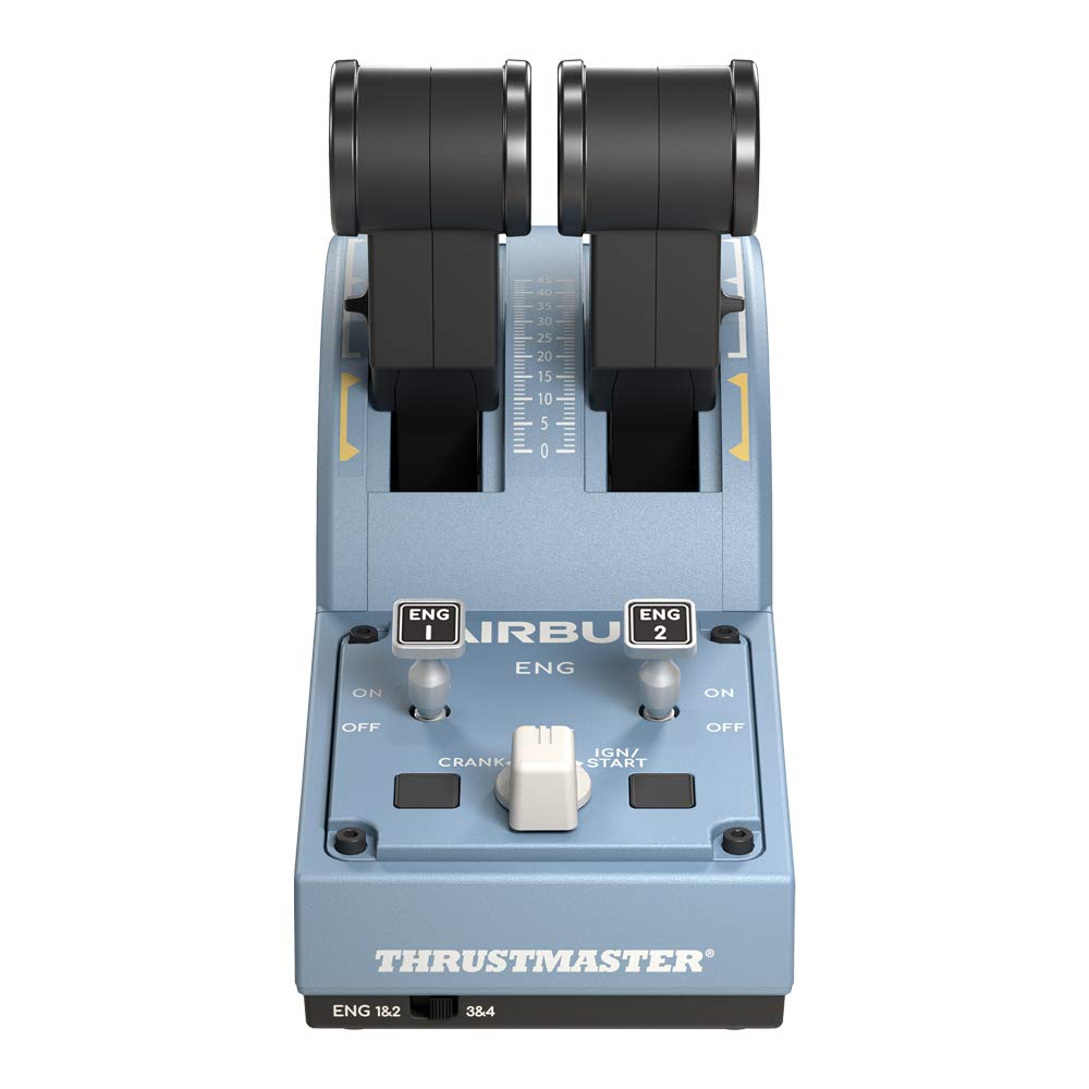 Thrustmaster Tca Quadrant Airbus Edition - RéPlica ErgonóMica Del Cuadrante De AceleracióN De Airbus - Compatible Con Pc
