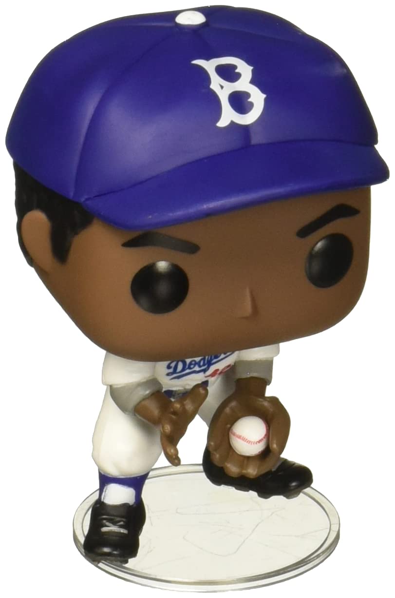 Funko Pop! Icons: Jackie Robinson - Bronce Chase - Figura De Vinilo Coleccionable - Idea De Regalo- Mercancia Oficial - Juguetes Para NiñOs Y Adultos - Sports Fans - MuñEco Para Coleccionistas