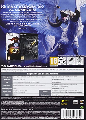 Final Fantasy Xiv Online: The Complete Experience Pc Pal Esp - Nuevo
