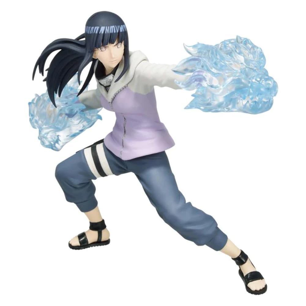Banpresto Figura De Accion HyūGa Hinata Naruto Shippuden, Vibration Stars 16cm Bp19551 Multicolor