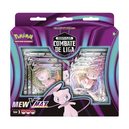 POKEMON JUEGO DE CARTAS COL. BARAJA COMBATE DE LIGA MEW VMAX (ESP)