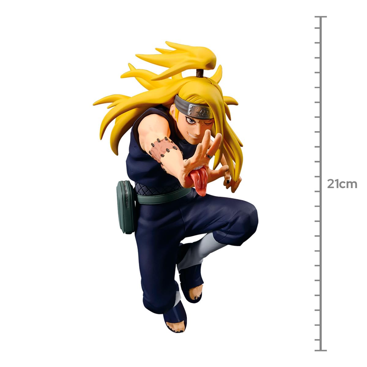 Banpresto Figura De AccióN Deidara Naruto Shippuden - Vibration Stars 13cm Multicolor Bp88363