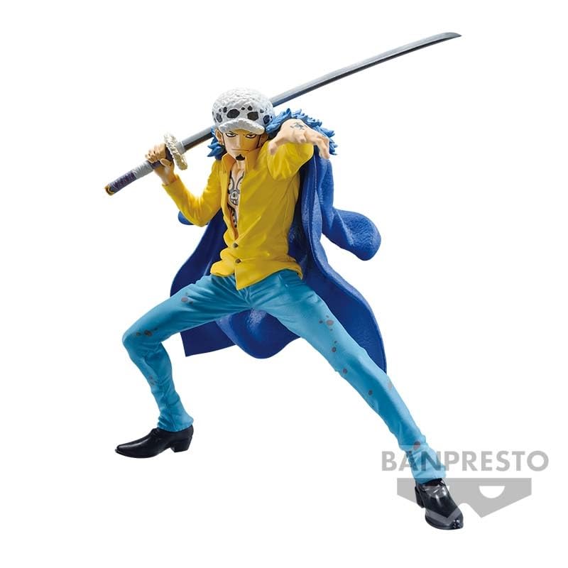 Figura Banpresto Trafalgar Law One Piece Battle Record Collection 16cm Multicolor (Merchandising)