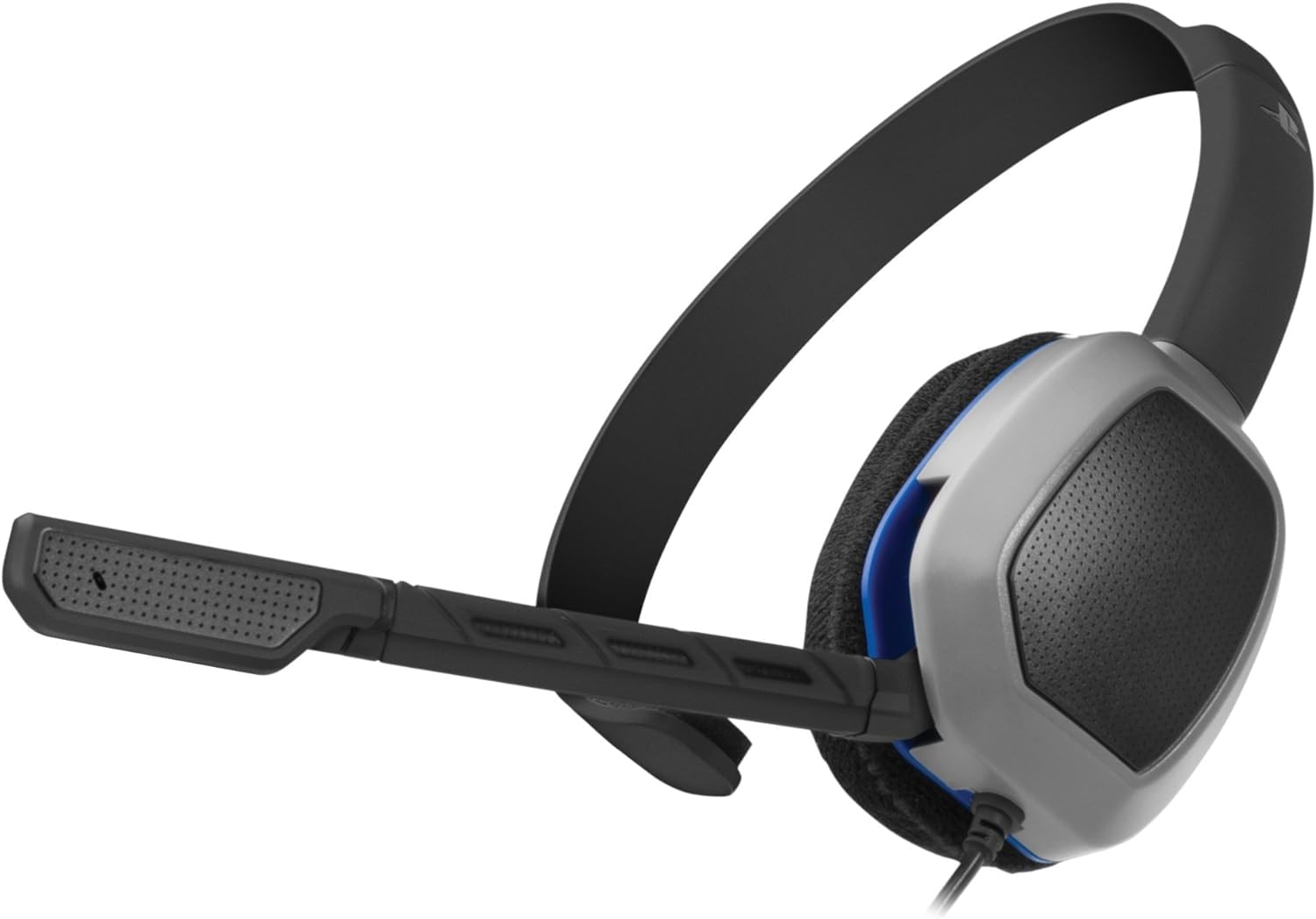 PDP Auriculares Chat Mono LVL 1 PS4 – Ligero, Micrófono con Supresión de Ruido y Diadema Ajustable, Compatible con PC/Mac