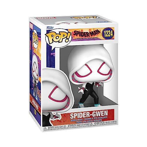 Funko Pop! Vinyle : Spider-Man : Across The Spider-Verse - Spider-Gwen - Spiderman Into The Spiderverse 2 - Figurine en vinyle à collectionner - Idée cadeau - Marchandise officielle - Fans de cinéma