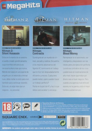 Megahits: Hitman Trilogy Pc [Pal Esp] - Nuevo