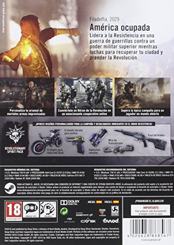 Homefront: The Revolution Pcgaming [Pal Esp] - Nuevo