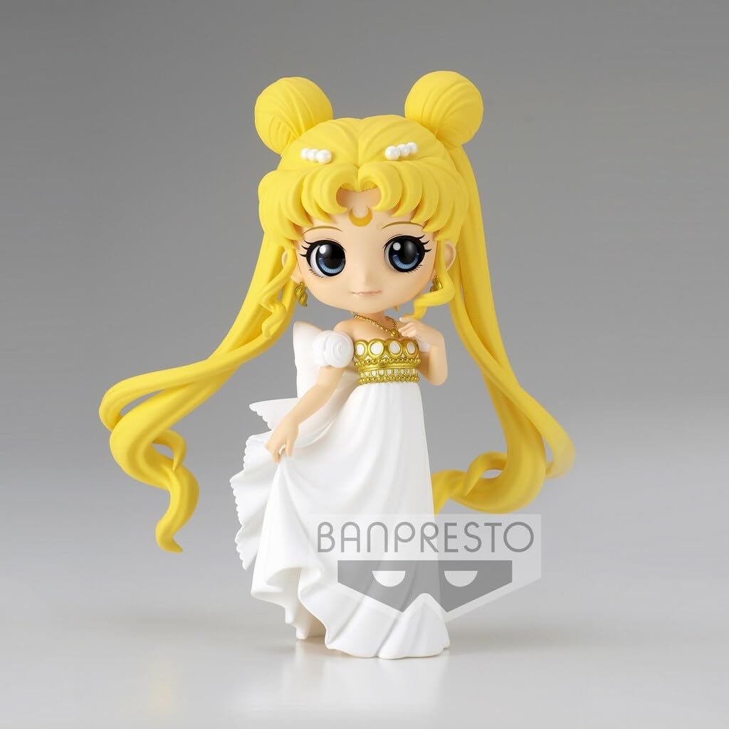 Banpresto Figura Q Posket Princesa Serenity - Sailor Moon Eternal The Movie 14cm Bp18550 Multicolor
