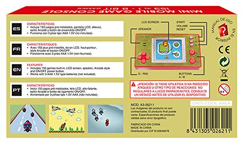 Mini Mobile Game Consola - 153 En 1