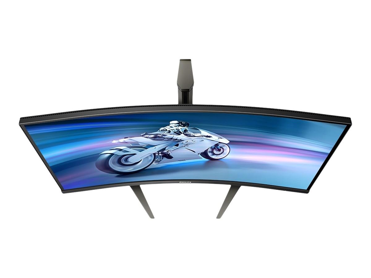 Monitor Gaming Curvo Philips 27M1C5200W 27'/ Full HD/ 0.5ms/ 240Hz/ VA/ Regulable en altura/ Negro