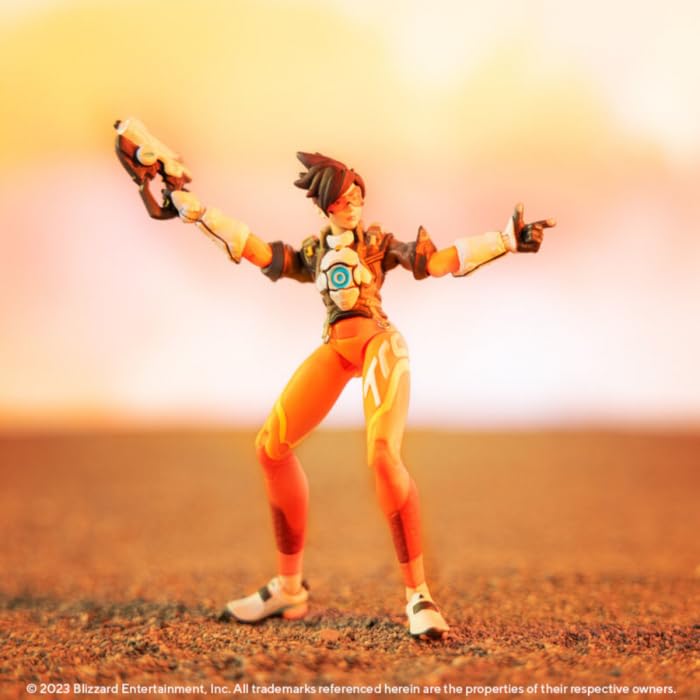 Funko Action Figure: Ow 2- Tracer 3.75'' - Overwatch 2 - Juguete De ColeccióN - Idea De Regalo- Mercancia Oficial - Para Chicos, Chicas Y Adultos - Video Games Fans