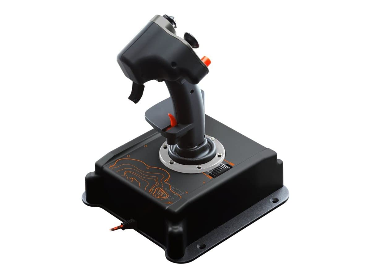 Fr-Tec - Flight Stick Raptor Mach 1 Hotas, Combo Controlador Palanca Y Acelerador Para Pc