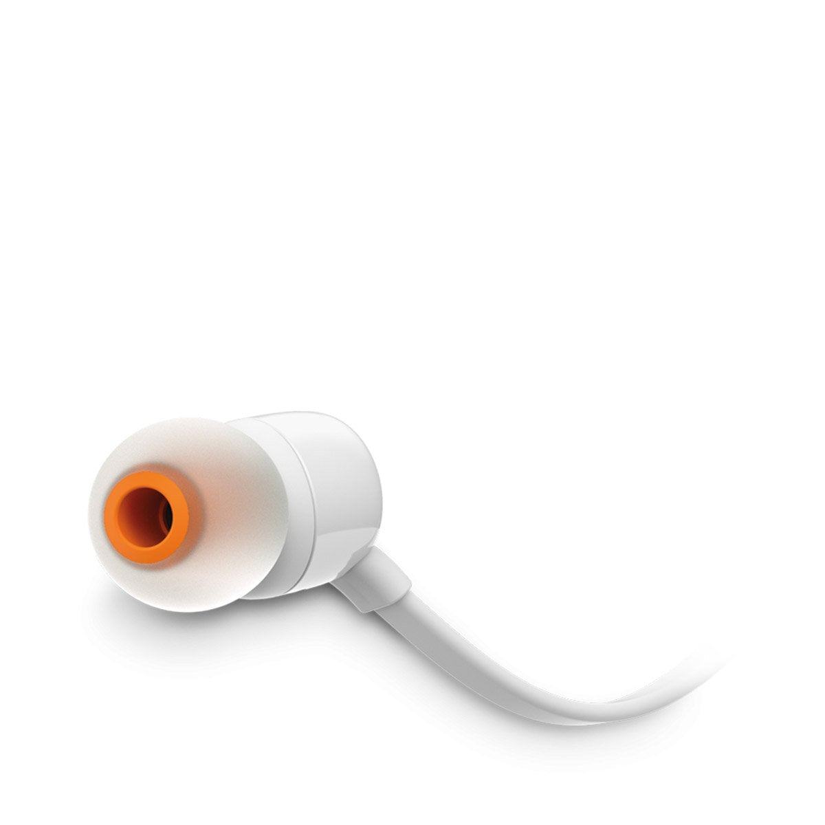 JBL Auriculares T160 Tune Wired IN-Ear Headphone with Mic White
