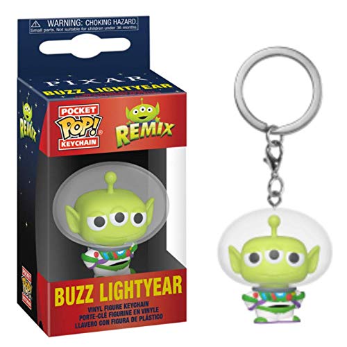 Llavero Funko Pop! Pixar Alien Remix Woody Disney (Merchandising) - Coleccionable