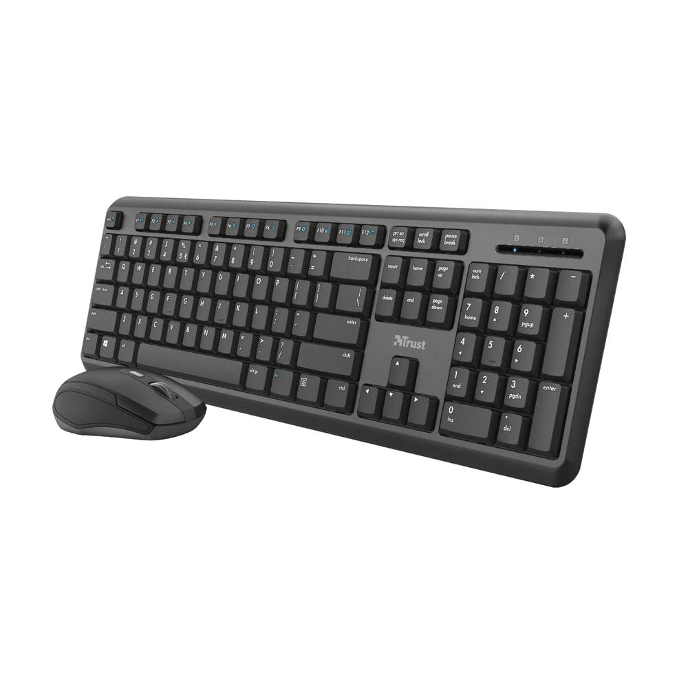 Trust Pack Teclado Y RatóN InaláMbrico Silencioso Tkm-350