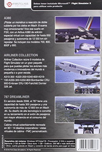 Modern Airliners Collection: A380 + Airliners + 787 Pc [Pal Esp] - Nuevo