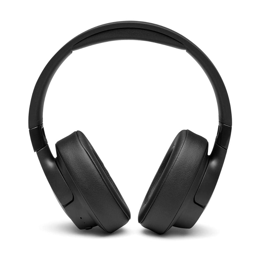 JBL Tune 710 BT Auriculares Over Ear con Bluetooth de diadema, ligeros, con batería de hasta 50 horas y cable extraíble, color negro