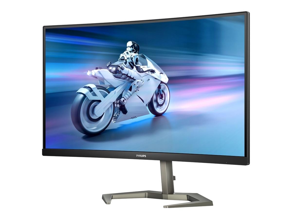 Monitor Gaming Curvo Philips 27M1C5200W 27'/ Full HD/ 0.5ms/ 240Hz/ VA/ Regulable en altura/ Negro