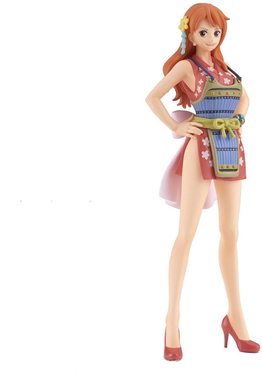Banpresto Figura De Accion Nami - One Piece Dxf - The Grandline Lady - Wanokuni Vol.7 16cm Bp18627 Multicolor