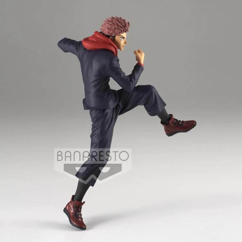 Banpresto BP18448 Figurine Yuji Itadori Jujutsu Kaisen - Roi de l'Artiste 20 cm, Multicolore