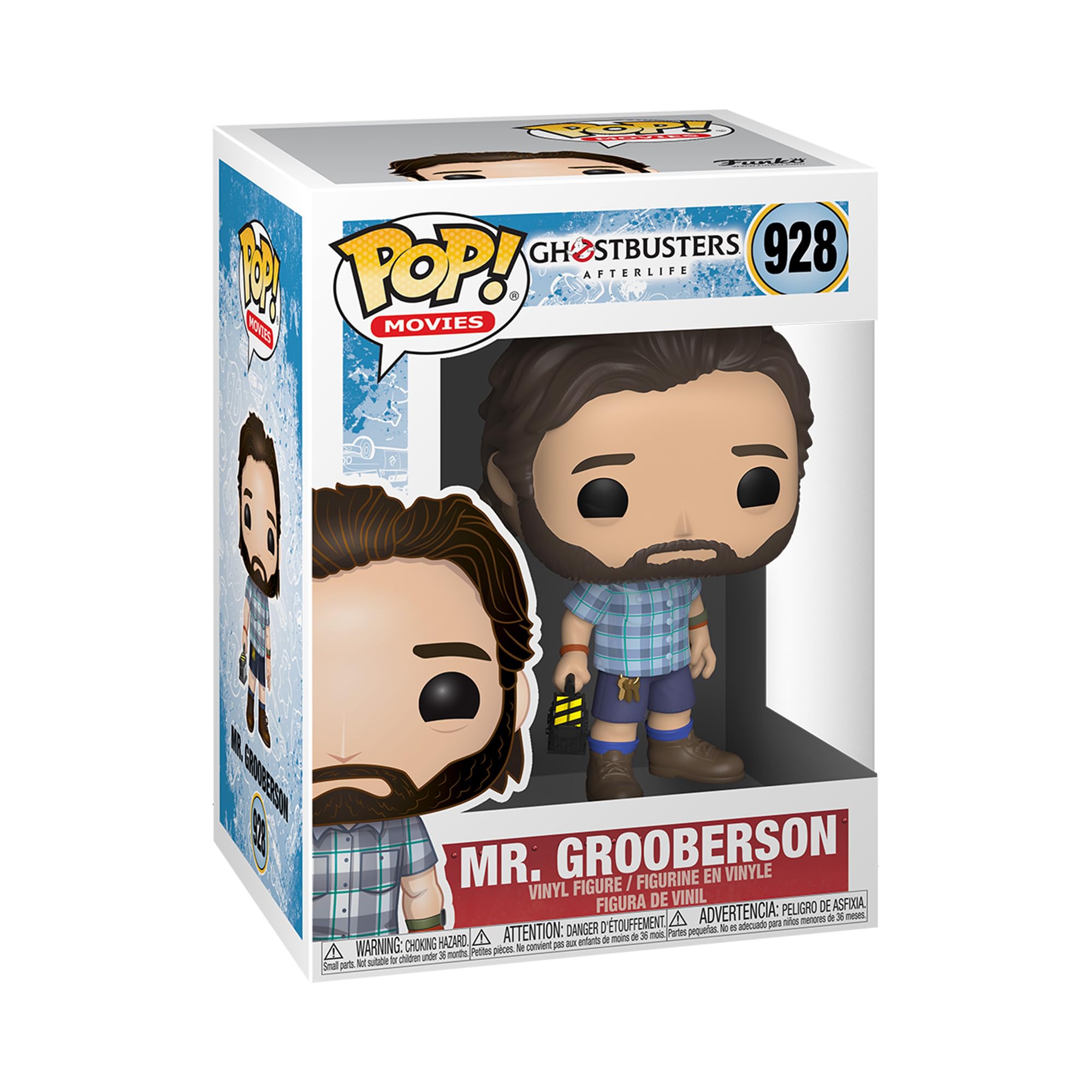 Funko Pop! Movies: Ghostbusters: Afterlife - Gruber - Mr. Gooberson - Ghostbusters Afterlife - Figura De Vinilo Coleccionable - Idea De Regalo- Mercancia Oficial - Juguetes Para NiñOs Y Adultos
