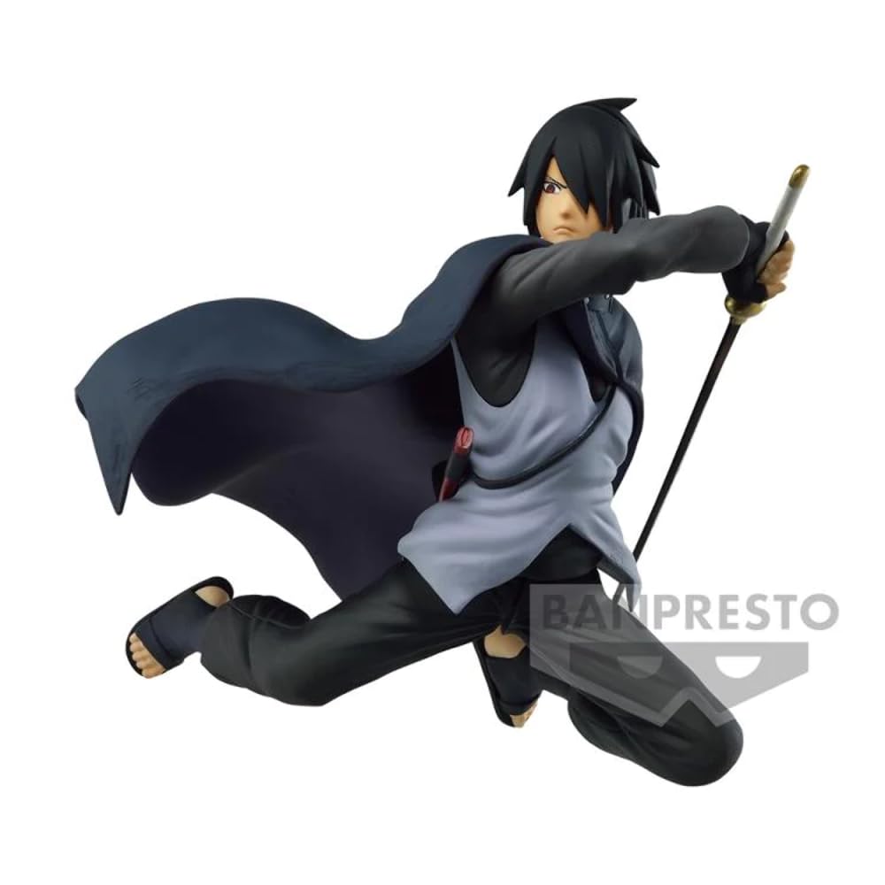 Banpresto Figura De AccióN Sasuke Uchiha Boruto: Naruto Next Generations - Vibration Stars 14cm Bp19029 Multicolor