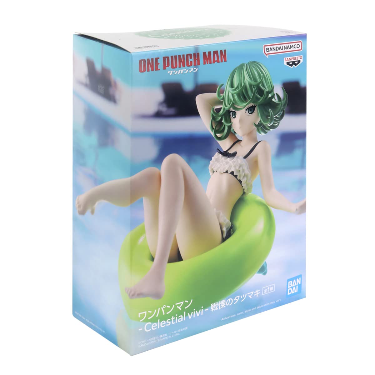 Banpresto Figura De Accion Terrible Tornado One Punch Man - Celestial Vivi 15cm Bp19032 Multicolor