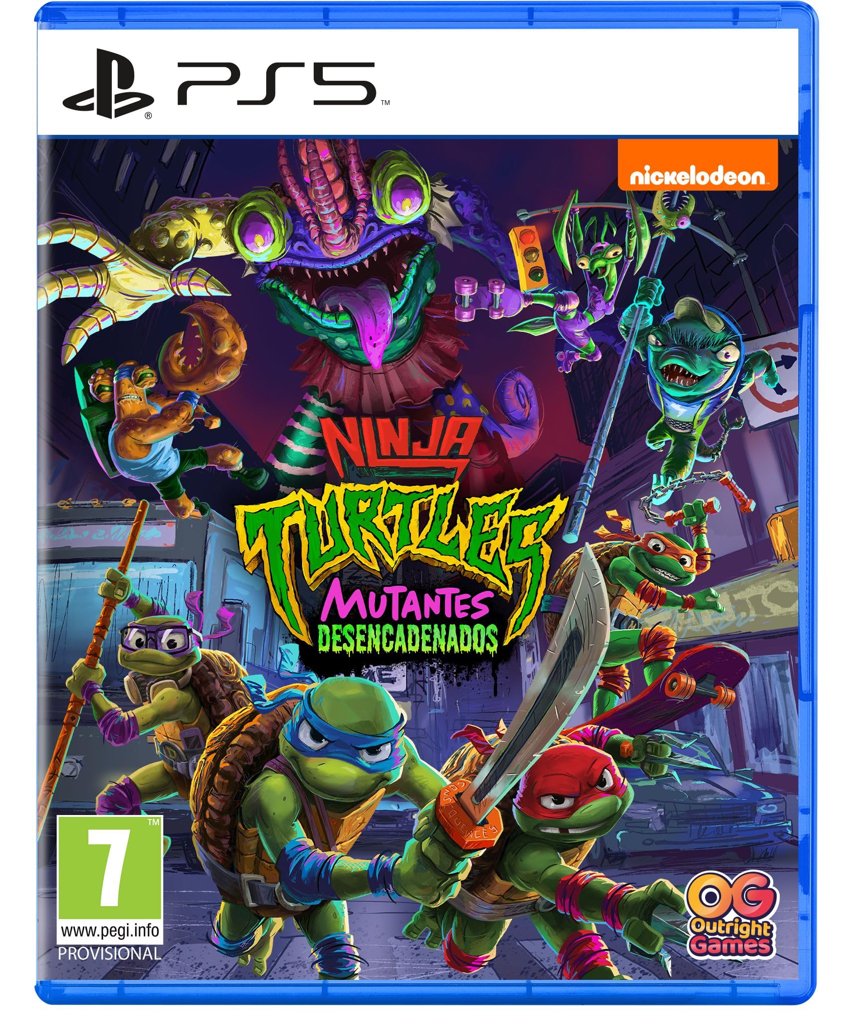 Teenage Mutant Ninja Turtles: Mutantes Desencadenados PS5 - [PAL ESP] - Nuevo