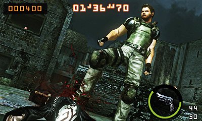 Nintendo 3DS - Resident Evil the Mercenaries