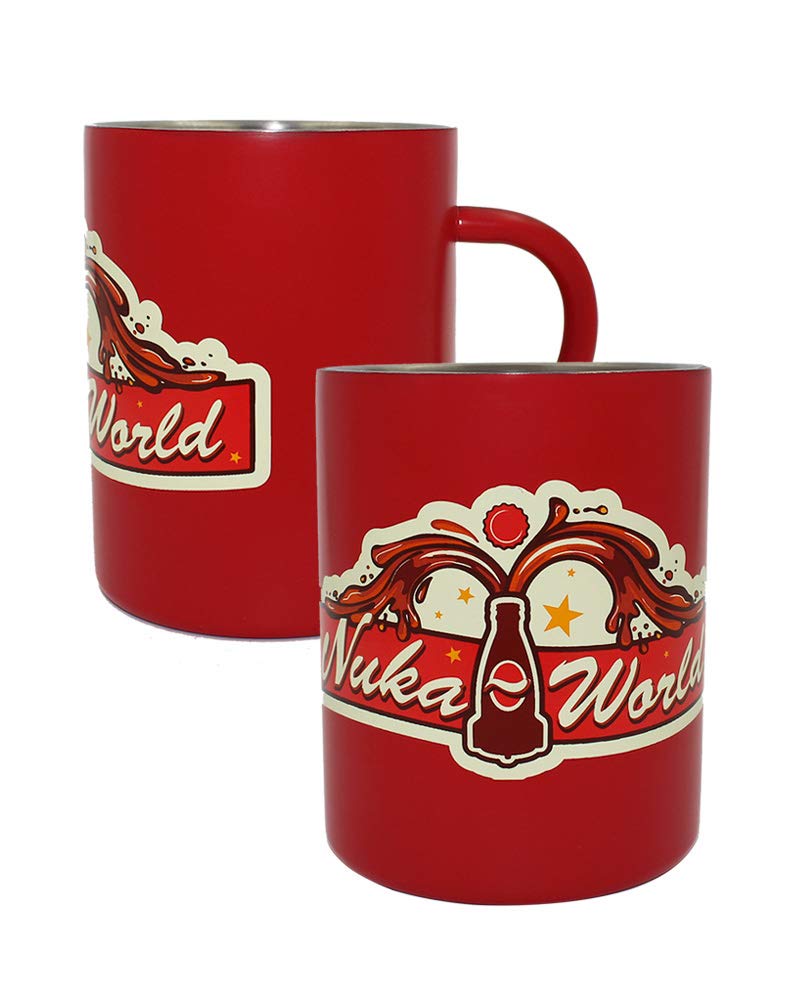 Koch Media Nuka-World Taza De Metal, Multicolor