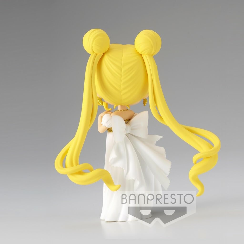 Banpresto Figura Q Posket Princesa Serenity - Sailor Moon Eternal The Movie 14cm Bp18550 Multicolor