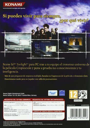 Scene It? Crepusculo Pc - Nuevo