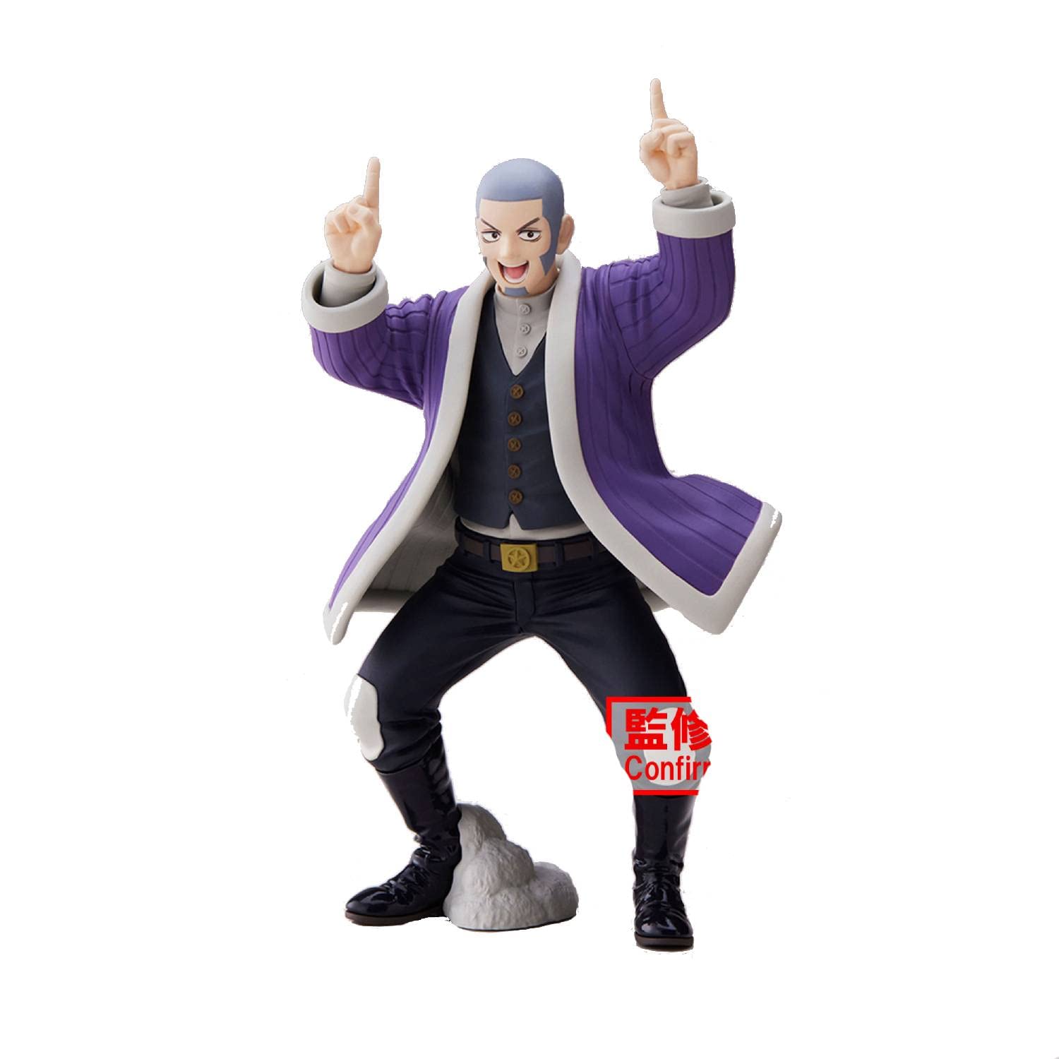 Banpresto Figura De Accion Yoshitake Shiraishi Golden Kamuy Bp88036 Multicolor