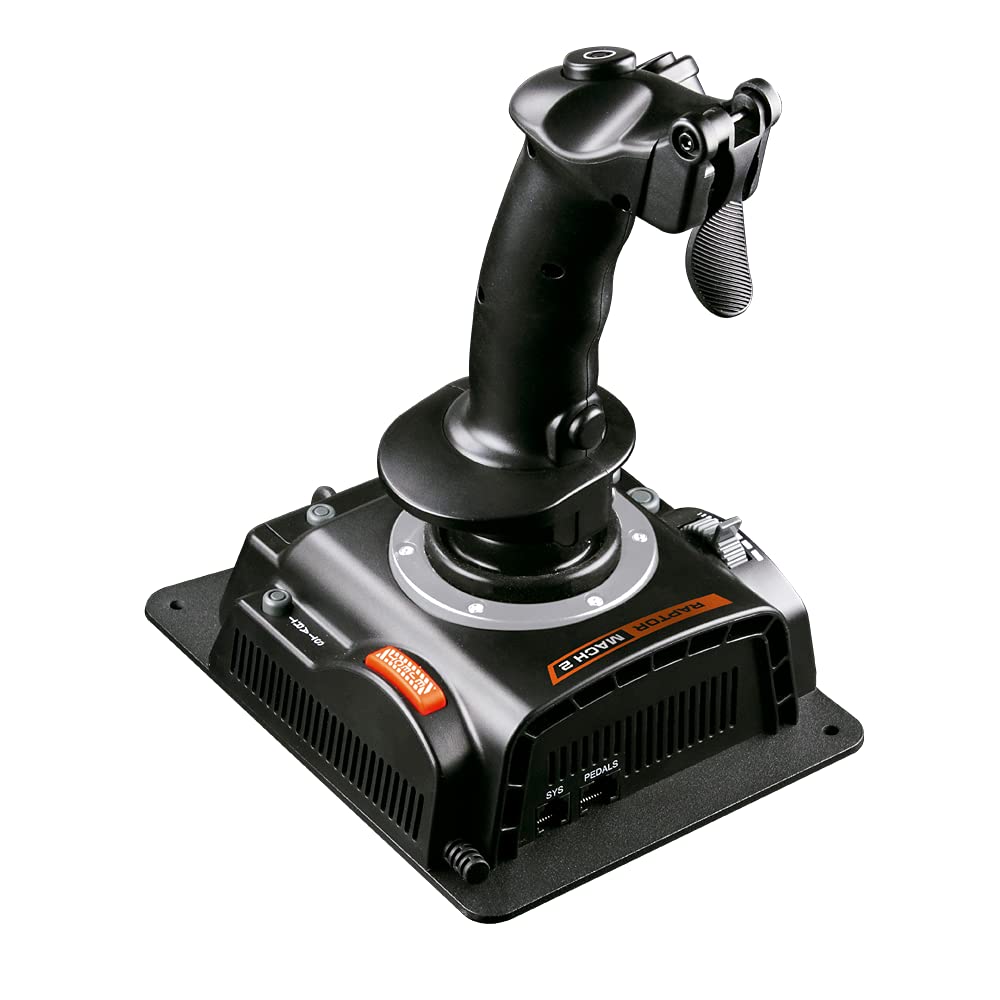 Fr-Tec - Flight Stick Raptor Mach 2 Controlador Palanca Y Acelerador De SimulacióN Para Pc