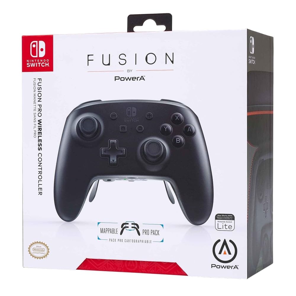 Mando Nintendo Switch Powera Fusion Pro InaláMbrico