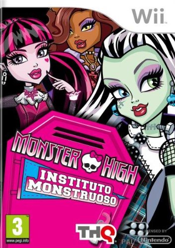 Monster High: Instituto Monstruoso WII - PAL ESP - Nuevo