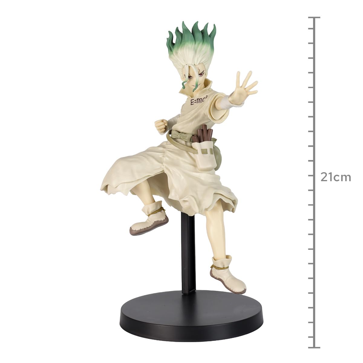 Banpresto Figura De AccióN Senku Ishigami 2 Dr.Stone - Of Stone World 15cm Bp19666 Multicolor