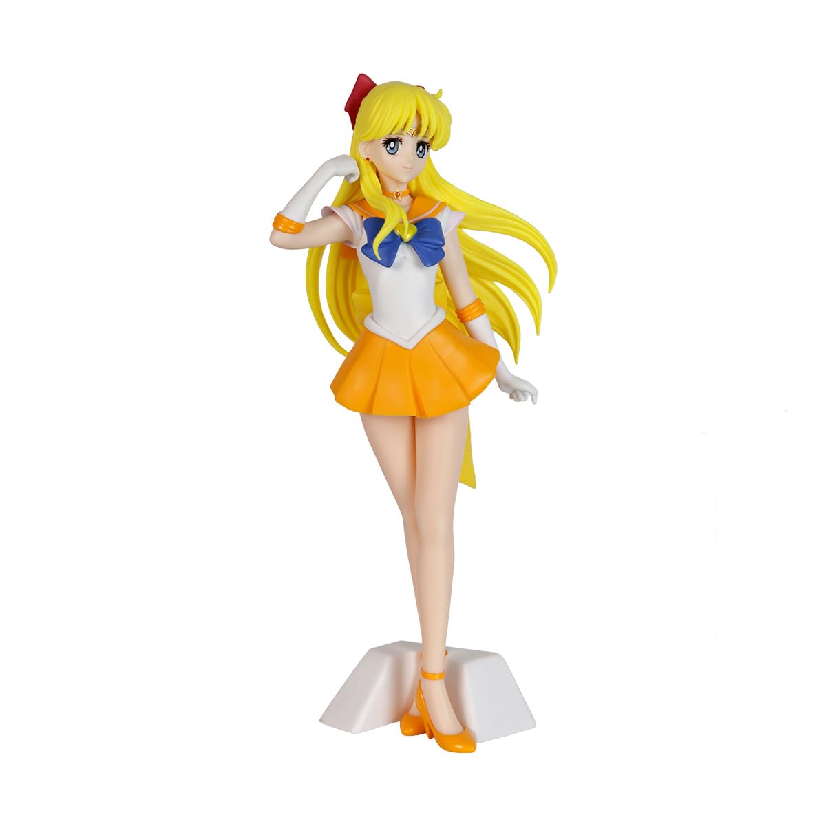 Banpresto Figurine Super Sailor Venus Pretty Guardian Sailor Moon Eternal The Movie - Paillettes et Glamours 23 cm BP19712 Multicolore