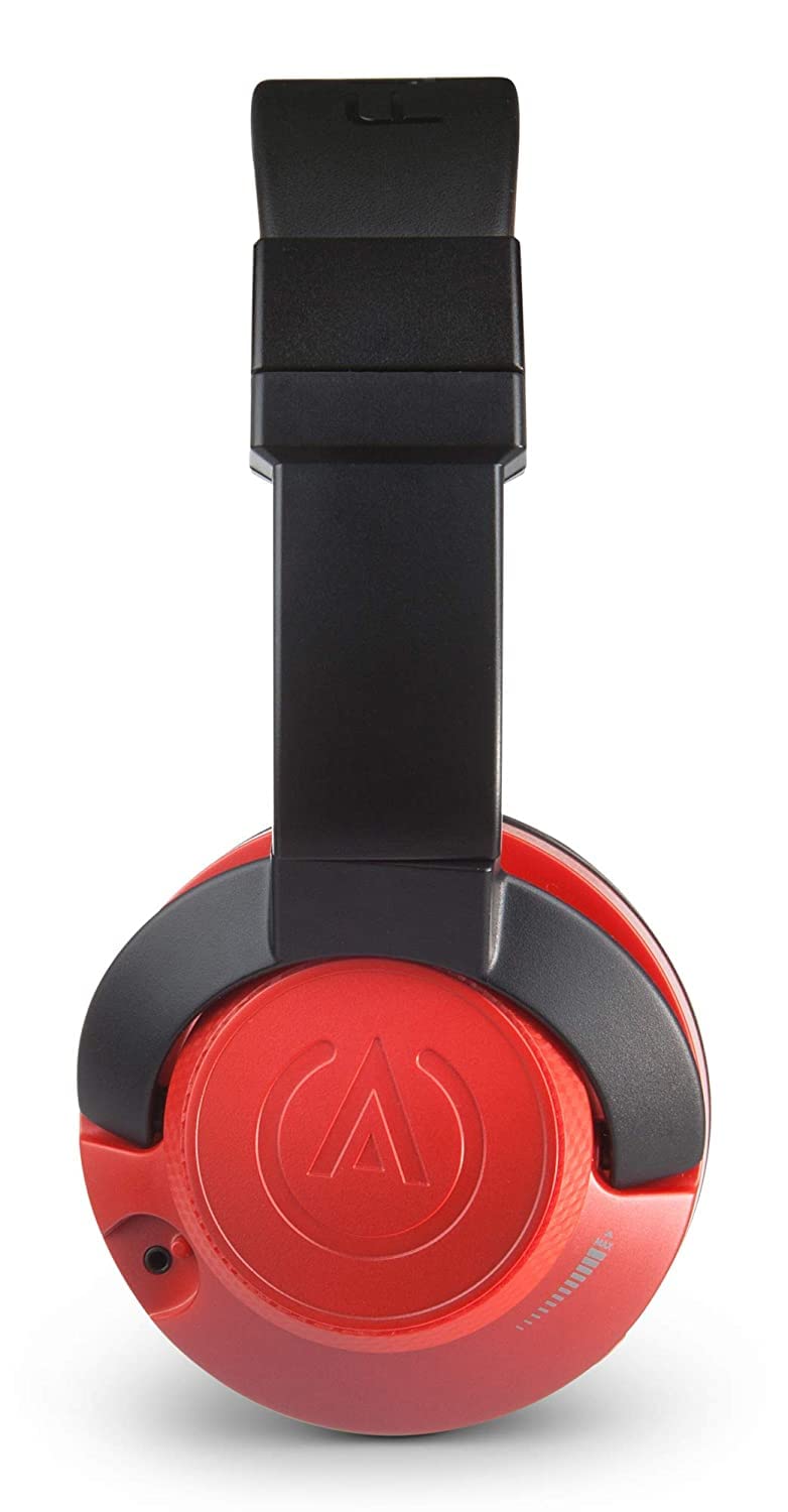 Powera Fusion 1512376-01 - Auriculares De Juego Con Cable, Color Rojo Decolorado (Crimson Fade)