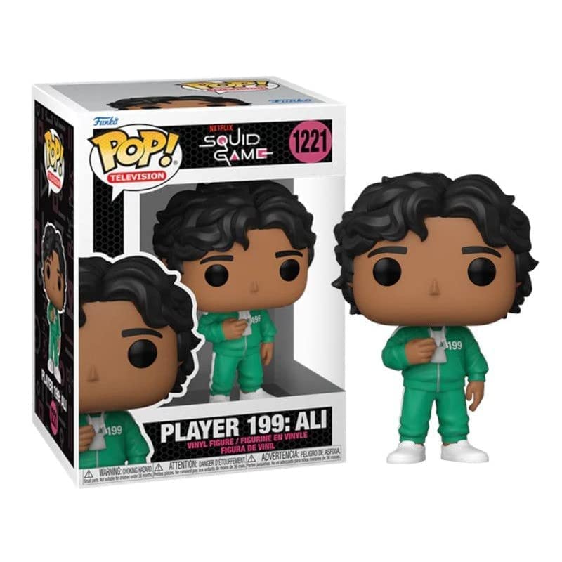 Funko Pop! Tv: Squid Game - Ali 199 - El Juego Del Calamar - Figura De Vinilo Coleccionable - Idea De Regalo- Mercancia Oficial - Juguetes Para NiñOs Y Adultos - Tv Fans - MuñEco Para Coleccionistas