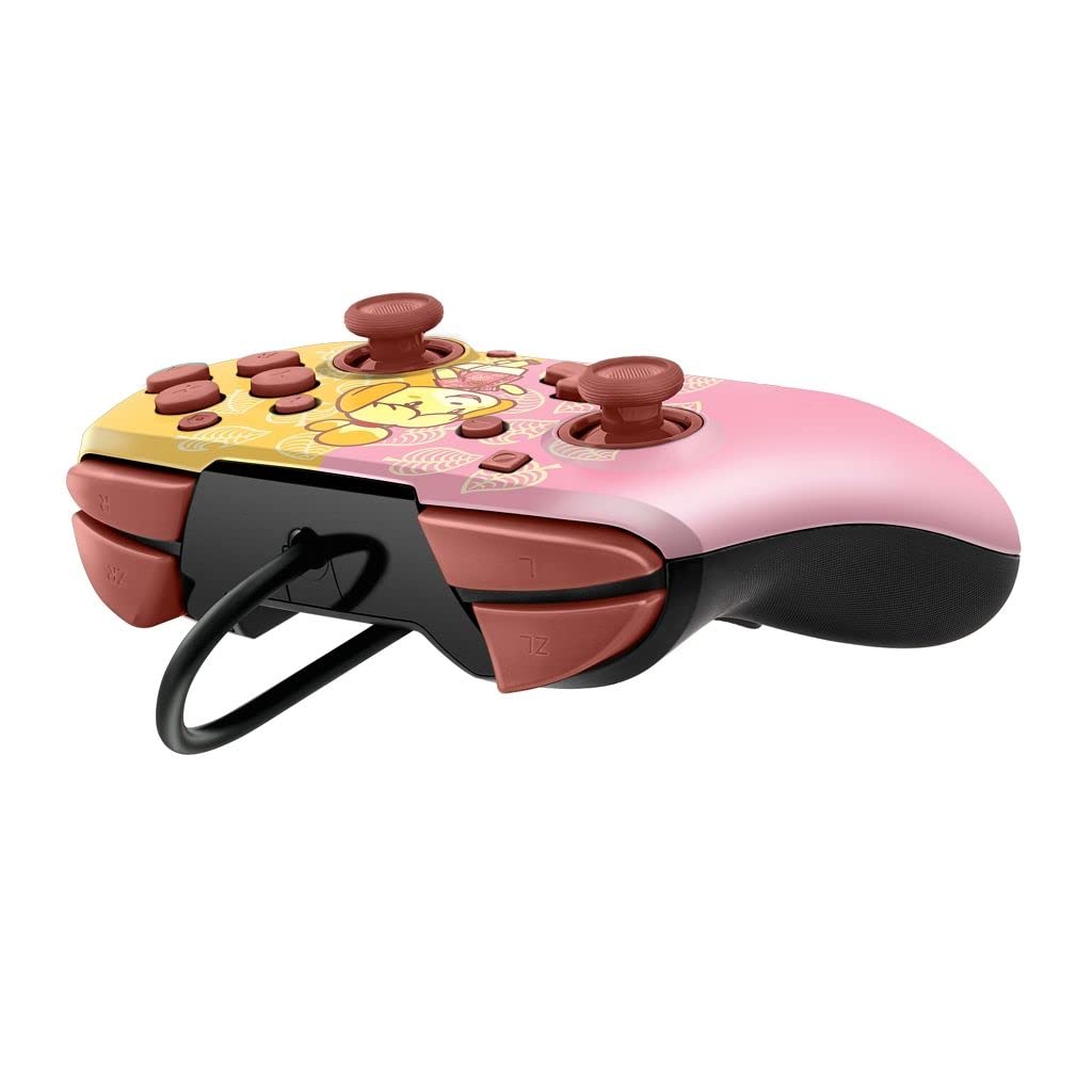 PDP Switch Rematch Manette filaire ISABELLE sous licence officielle Nintendo - Boutons, sticks, déclencheurs et palettes personnalisables - Manettes ergonomiques