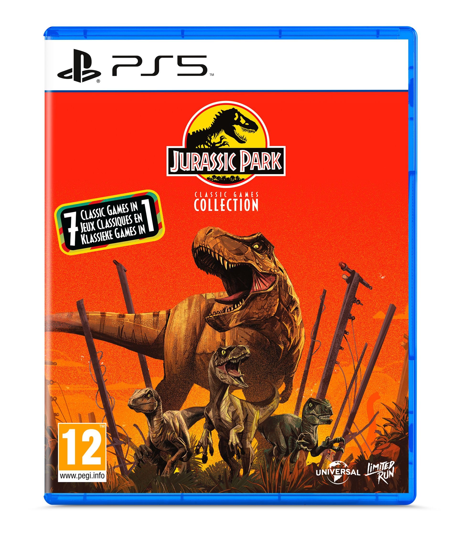 Jurassic Park Classic Games Collection PS5 - [PAL ESP] - Nuevo