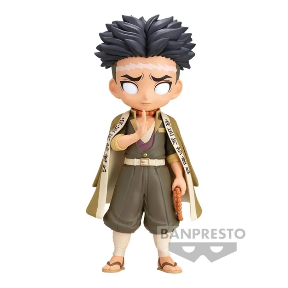 Banpresto Figura Q Posket Gyomei Himejima - Demon Slayer: Kimetsu No Yaiba (Ver.B) 15 Cm Bp18923 Multicolor