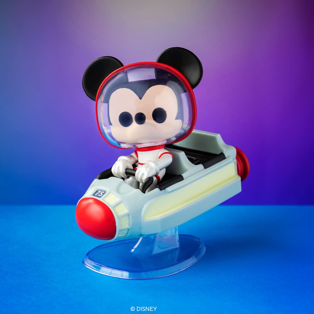 Funko Pop! Ride Super Deluxe : Walt Disney World 50th - Space Mountain avec Mystery Mini - Disney World 50th Anniversary - Figurine en vinyle à collectionner - Idée cadeau - Marchandise officielle