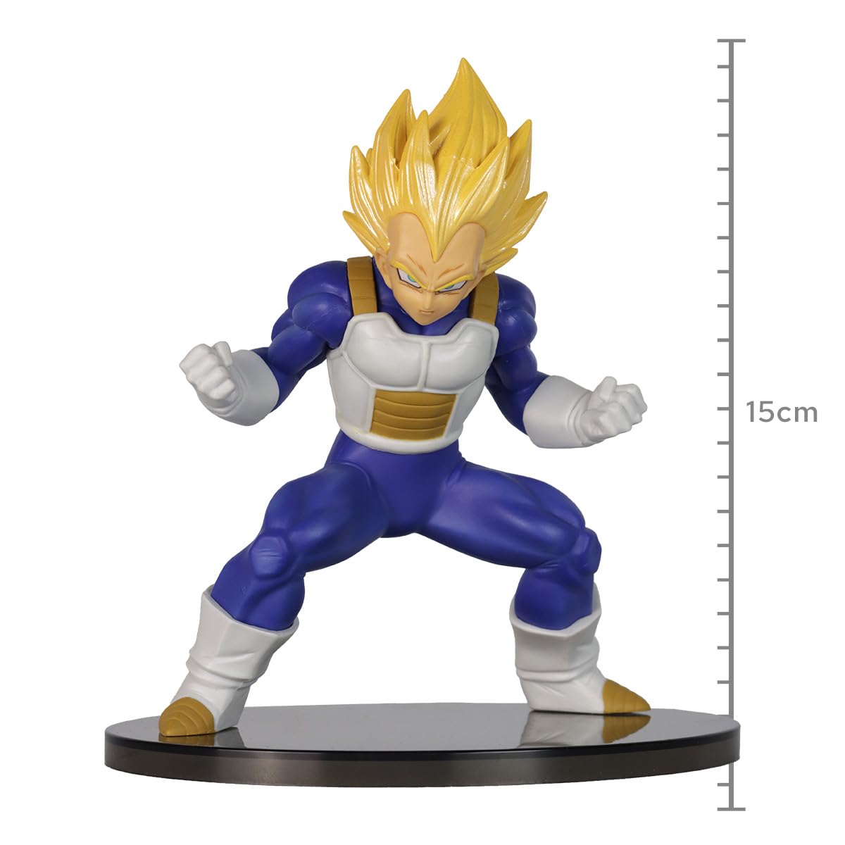 Banpresto Figura De AccióN Vegeta Super Saiyan Dragon Ball Z - Chosenshiretsuden 3 Vol.4, 12 Cm Bp19716 Multicolor